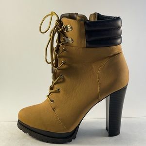 Women’s Jennifer Lopez Combat Boot Heels